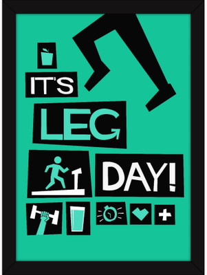 PW s For Gym Motivation | s For Fitness And Workout Reminder - It's Leg Day Wall Poster 13*19 inches Matte Finish Paper Print(19 inch X 13 inch, Rolled)
PW s For Gym Motivation | s For Fitness And Workout Reminder - It's Leg Day Wall Poster 13*19 inches Matte Finish Paper Print(19 inch X 13 inch, Rolled)