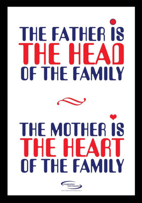 PW Father - The Head, Mother - The He Wall Poster 13*19 inches Matte Finish Paper Print(19 inch X 13 inch, Rolled)
PW Father - The Head, Mother - The He Wall Poster 13*19 inches Matte Finish Paper Print(19 inch X 13 inch, Rolled)