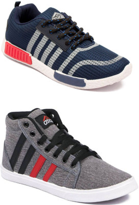 Asian Asian men's casual shoes with sports shoes combo pack of 2 Casuals For Men(Multicolor
Asian Asian men's casual shoes with sports shoes combo pack of 2 Casuals For Men(Multicolor