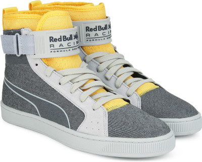 Puma Red Bull RBR CUPS Mid Sneakers For Men(Yellow, Grey, High rise-spectra yellow
Puma Red Bull RBR CUPS Mid Sneakers For Men(Yellow, Grey, High rise-spectra yellow