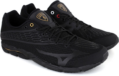 Mizuno WAVE KURYU LAMBORGHINI SERIES Walking Shoes For Men(Black