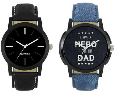 LEBENSZEIT New Trendy Style Fashionable Black Dial Leather Watch For Men Club Watch - For Boys
LEBENSZEIT New Trendy Style Fashionable Black Dial Leather Watch For Men Club Watch - For Boys