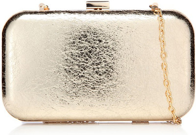Satya Paul Party Gold Clutch