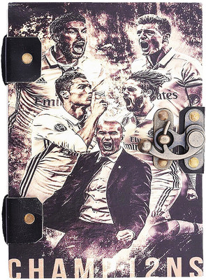 Craft Club Regular Notebook(Handmade 100% recycled paper diary with football theme, Multicolor)
Craft Club Regular Notebook(Handmade 100% recycled paper diary with football theme, Multicolor)