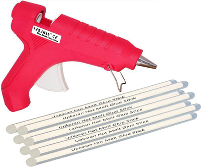 Upkaran Standard Size Hot Melt Glue Sticks 7 and 40W Glue Gun Combo Standard Temperature Corded Glue Gun(11 mm)
Upkaran Standard Size Hot Melt Glue Sticks 7 and 40W Glue Gun Combo Standard Temperature Corded Glue Gun(11 mm)