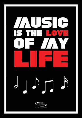 PW Music - Love Of My Life Wall Poster 13*19 inches Matte Finish Paper Print(19 inch X 13 inch, Rolled)
PW Music - Love Of My Life Wall Poster 13*19 inches Matte Finish Paper Print(19 inch X 13 inch, Rolled)