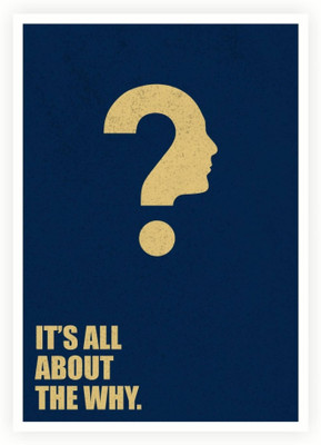 PW It's All About The Why Business Quotes Wall Poster 13*19 inches Matte Finish Paper Print(19 inch X 13 inch, Rolled)
PW It's All About The Why Business Quotes Wall Poster 13*19 inches Matte Finish Paper Print(19 inch X 13 inch, Rolled)