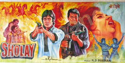 Wall Poster Sholay Movie Bollywood Copy POSTER PRINT ON 13X19 INCHES 3D Poster(13 inch X 19 inch, Rolled)
Wall Poster Sholay Movie Bollywood Copy POSTER PRINT ON 13X19 INCHES 3D Poster(13 inch X 19 inch, Rolled)