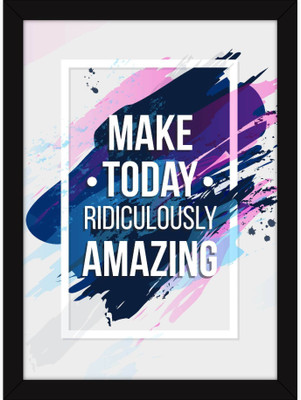 PW Motivational s For Office Decor - Wall Quotes For Inspiration - Make Today Amazing Wall Poster 13*19 inches Matte Finish Paper Print(19 inch X 13 inch, Rolled)
PW Motivational s For Office Decor - Wall Quotes For Inspiration - Make Today Amazing Wall Poster 13*19 inches Matte Finish Paper Print(19 inch X 13 inch, Rolled)