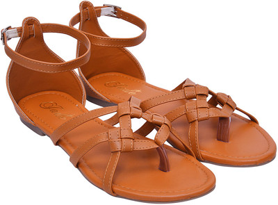 Jade Women Tan Flats