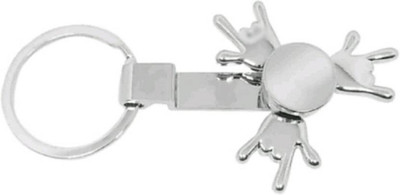 Sanyal New Victory Sign Hand Spinner Cum Keychain, Spinning Toy Fidget Spinner(Silver)
Sanyal New Victory Sign Hand Spinner Cum Keychain, Spinning Toy Fidget Spinner(Silver)
