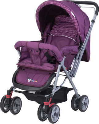 Toyhouse Baby Stroller Pram Universal, Purple Stroller(3, Purple) 
Toyhouse Baby Stroller Pram Universal, Purple Stroller(3, Purple)