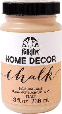 Plaid Craft Folkart Home Decor Chalk Paint 8Oz - River Walk
Plaid Craft Folkart Home Decor Chalk Paint 8Oz - River Walk