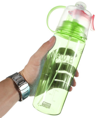 VibeX ™ Spray Mist Squeeze Protable Water Bottle 550 ml Sipper(Pack of 1, Green)
VibeX ™ Spray Mist Squeeze Protable Water Bottle 550 ml Sipper(Pack of 1, Green)
