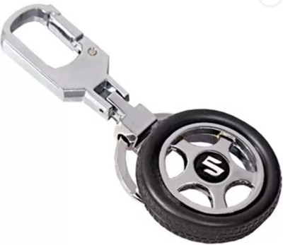 Aditya Traders CLASSY SUZUKI CAR ROTATING TYRE ATTRACTIVE DESIGNER KEYCHAIN Locking Key Chain(Silver)
Aditya Traders CLASSY SUZUKI CAR ROTATING TYRE ATTRACTIVE DESIGNER KEYCHAIN Locking Key Chain(Silver)
