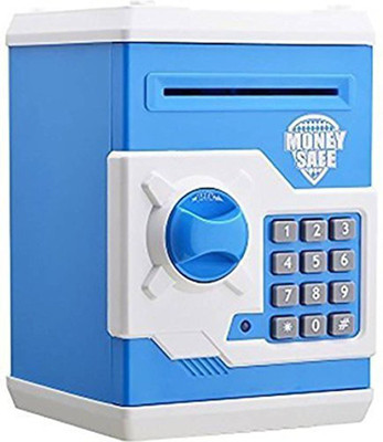 Webby Money Safe Kids Piggy Savings Bank With Electronic Lock Coin Bank(Blue)
Webby Money Safe Kids Piggy Savings Bank With Electronic Lock Coin Bank(Blue)