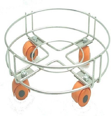 Surya malwa Gas Cylinder Trolley(Silver)