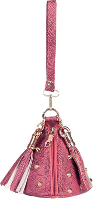 Gen-Y Pouch Potli(Purple, Pink), Pink;purple