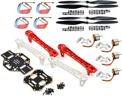 Adraxx F450 Quadcopter Frame Kit With A2212 Kv1000 Brushless Motor And 4 30A Esc And 2 Pair 1045 Propeller(Multicolor)
Adraxx F450 Quadcopter Frame Kit With A2212 Kv1000 Brushless Motor And 4 30A Esc And 2 Pair 1045 Propeller(Multicolor)