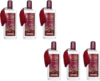 Premium Cologne Water Pack of 6 Eau de Cologne - 1200 ml(For Men & Women)