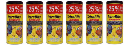 Tetra Bits Complete 375g/1250ml | (Lot of 6 Containers 375g each) | (25% EXTRA FREE) | Bio Active Formula For Health, Colour & Growth | 2250 g Dry Fish Food(Pack of 6)
Tetra Bits Complete 375g/1250ml | (Lot of 6 Containers 375g each) | (25% EXTRA FREE) | Bio Active Formula For Health, Colour & Growth | 2250 g Dry Fish Food(Pack of 6)