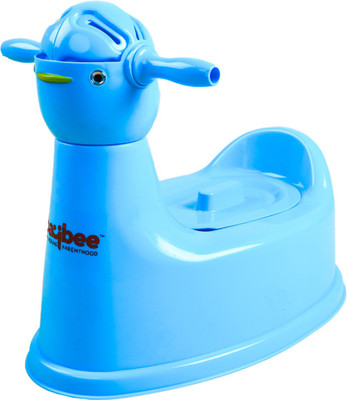 Baybee LinoU Premium Potty Training Seat with Covering Lid Potty Seat(Blue)