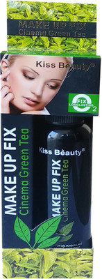 Kiss Beauty Makeup Fix Cinema Green Tea Primer - 80 ml(Green)