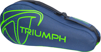 Triumph Pro-302 (New) Single Compartment 6 Racquet Badminton Bag Navy/Lime Badminton Bag(Blue, Kit Bag), Lime;navy blue
Triumph Pro-302 (New) Single Compartment 6 Racquet Badminton Bag Navy/Lime Badminton Bag(Blue, Kit Bag), Lime;navy blue