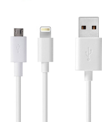 AllExtreme (MAK) 2-in-1 Lightning and Micro USB Cable combo Pack for iPhone and Android, 8-Pin Lightning & Micro to USB Date Wire for iPhone 5 6 7 Plus SE, iPad Mini Air iPod, Samsung and More -White(3.3FT) USB Adapter(White)
AllExtreme (MAK) 2-in-1 Lightning and Micro USB Cable combo Pack for iPhone and Android, 8-Pin Lightning & Micro to USB Date Wire for iPhone 5 6 7 Plus SE, iPad Mini Air iPod, Samsung and More -White(3.3FT) USB Adapter(White)
