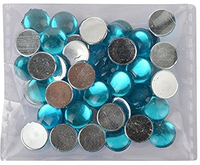 GOELX Round Kundan Stones Pastable for Jewellery Decoration & Crafts !! Pack of 400 Stones 8mm - Turquoise Blue
GOELX Round Kundan Stones Pastable for Jewellery Decoration & Crafts !! Pack of 400 Stones 8mm - Turquoise Blue