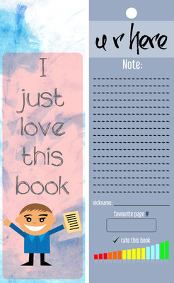 TheFlauntStore I just love this book - Bookmark2 Paperback Bookmark(Quotes, Multicolor)
TheFlauntStore I just love this book - Bookmark2 Paperback Bookmark(Quotes, Multicolor)