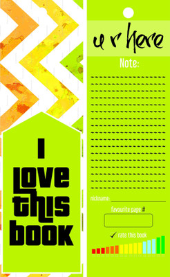 TheFlauntStore I Love This Book - Bookmark14 Paperback Bookmark(Quotes, Multicolor)
TheFlauntStore I Love This Book - Bookmark14 Paperback Bookmark(Quotes, Multicolor)