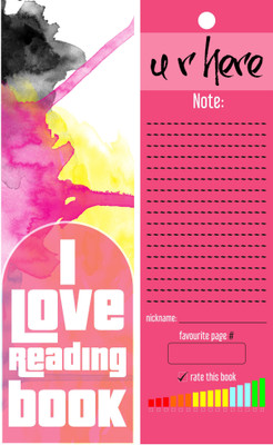 TheFlauntStore I Love Reading This Book - Bookmark18 Paperback Bookmark(Quotes, Multicolor)
TheFlauntStore I Love Reading This Book - Bookmark18 Paperback Bookmark(Quotes, Multicolor)