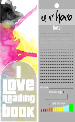 TheFlauntStore I Love Reading This Book - Bookmark22 Paperback Bookmark(Quotes, Multicolor)
TheFlauntStore I Love Reading This Book - Bookmark22 Paperback Bookmark(Quotes, Multicolor)