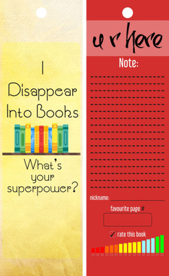 TheFlauntStore I disappear into books - Bookmark2 Paperback Bookmark(Quotes, Multicolor)
TheFlauntStore I disappear into books - Bookmark2 Paperback Bookmark(Quotes, Multicolor)