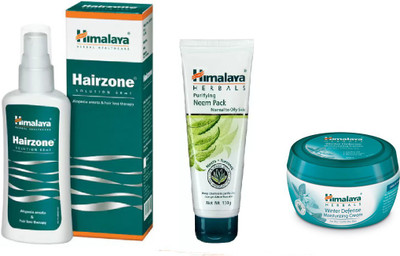 Himalaya Hairzone Solution, Purifying Neem Pack, Winter Defense Moisturizing Cream(Set of 3)
Himalaya Hairzone Solution, Purifying Neem Pack, Winter Defense Moisturizing Cream(Set of 3)