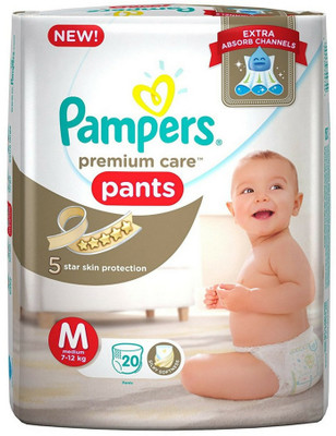 Pampers MD20SX12 - M(20 Pieces)