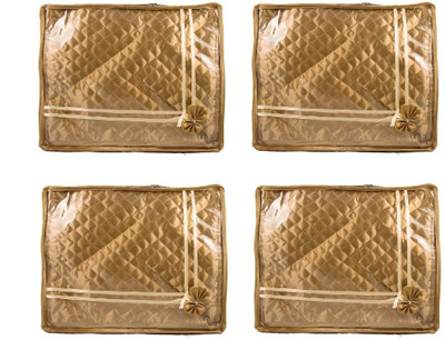 Addyz Deginer Pack of 4 Pieces 2 inch Satin Saree Cover Salwar Suit Kamiz Cover Storage Bag Up to 2 Saree or Salwar in Each Saree Cover. Storage Bag(Gold)
Addyz Deginer Pack of 4 Pieces 2 inch Satin Saree Cover Salwar Suit Kamiz Cover Storage Bag Up to 2 Saree or Salwar in Each Saree Cover. Storage Bag(Gold)