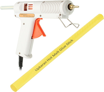 Upkaran Hot Melt Professional Leak Proof Precision Long Copper Nozzle Adjustable Temperature Glue Gun 150 Watt with 1 Stick(Standard Size) For School Project, Hobby kit and Craft Work Adjustable Temperature Corded Glue Gun(11 mm)
Upkaran Hot Melt Professional Leak Proof Precision Long Copper Nozzle Adjustable Temperature Glue Gun 150 Watt with 1 Stick(Standard Size) For School Project, Hobby kit and Craft Work Adjustable Temperature Corded Glue Gun(11 mm)