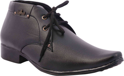 RedX Prime RP5-High Ankle Boot Black Boots For Men(Black