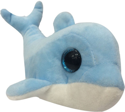 nici Dolphin Plush - 20 cm(Blue)