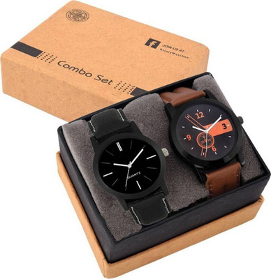Keepkart Attractive Stylish Combo Watch - For Men & Women