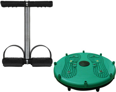 Instafit Single Spring Tummy Trimmer With Tummy Twister Home Gym Kit