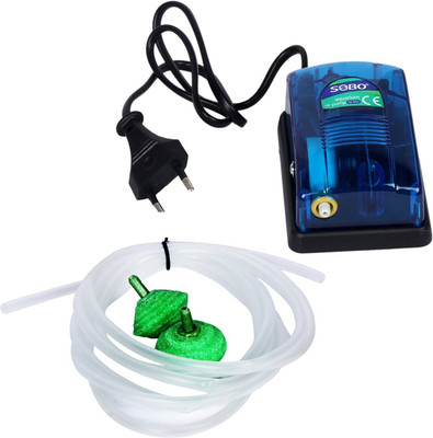 Foodie Puppies SOBO Aquarium Air Pump (SB-548A) with Accessories Kit Air Aquarium Pump(304.8 cm)
Foodie Puppies SOBO Aquarium Air Pump (SB-548A) with Accessories Kit Air Aquarium Pump(304.8 cm)