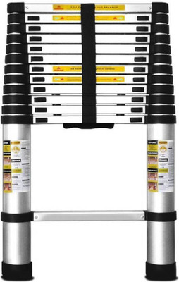 Online World Telescopic Aluminium ladder 2 meter- A Frame - Ultra Portable - Rapid unlock hinge -7 step ladder Speed Ladder(Multicolor)
Online World Telescopic Aluminium ladder 2 meter- A Frame - Ultra Portable - Rapid unlock hinge -7 step ladder Speed Ladder(Multicolor)