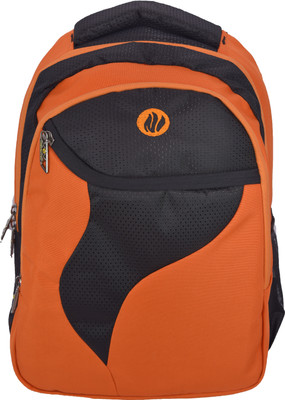 Campfire CAM LITTLE WORLD 3 22 L Backpack(Multicolor), Orange;black
