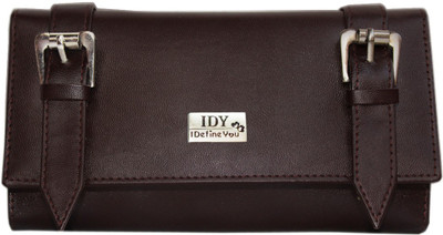 I Define You Casual Brown Clutch
