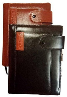 GCM B5 Diary(Diary 2018, Brown, Black, Pack of 2), Black;brown