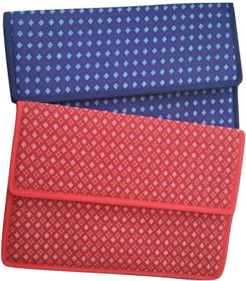 ART ME Canvas Conference Folder(Set Of 2, Red, Blue)