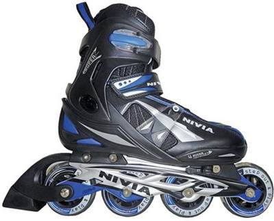 Nivia Super 'In-line' Skate (S) (UK 6-7)(EURO40-42) In-line Skates - Size 6-7 UK(Multicolor), Blue & black
Nivia Super 'In-line' Skate (S) (UK 6-7)(EURO40-42) In-line Skates - Size 6-7 UK(Multicolor), Blue & black
